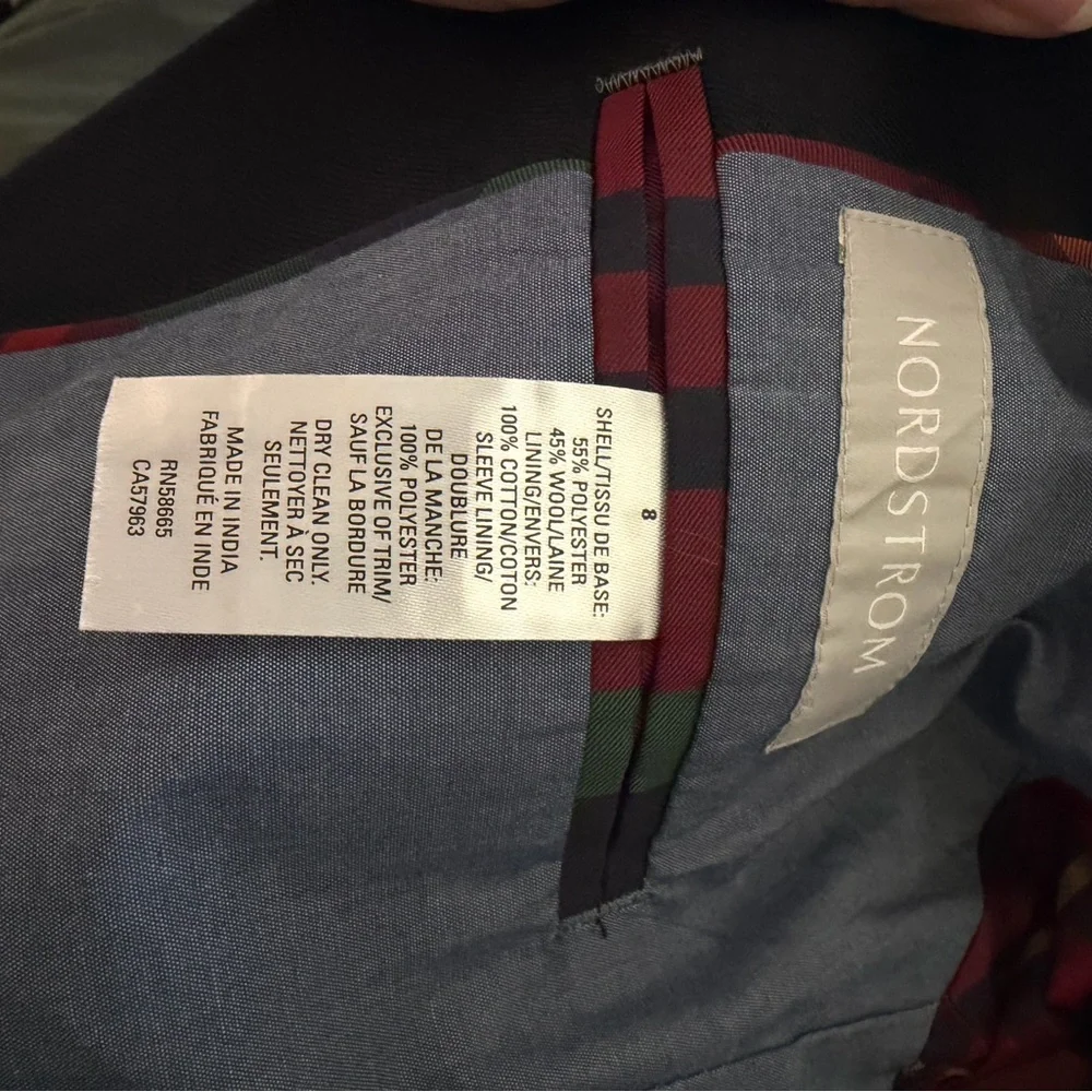 Nordstrom Black Boy’s Blazer